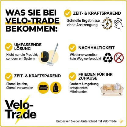 Premium Tierhaarentferner & Handschuh Set