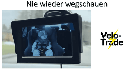 Sicher & Geborgen Unterwegs – Die Premium HD-Baby-Autokamera für maximale Kontrolle