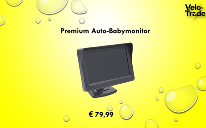Sicher & Geborgen Unterwegs – Die Premium HD-Baby-Autokamera für maximale Kontrolle